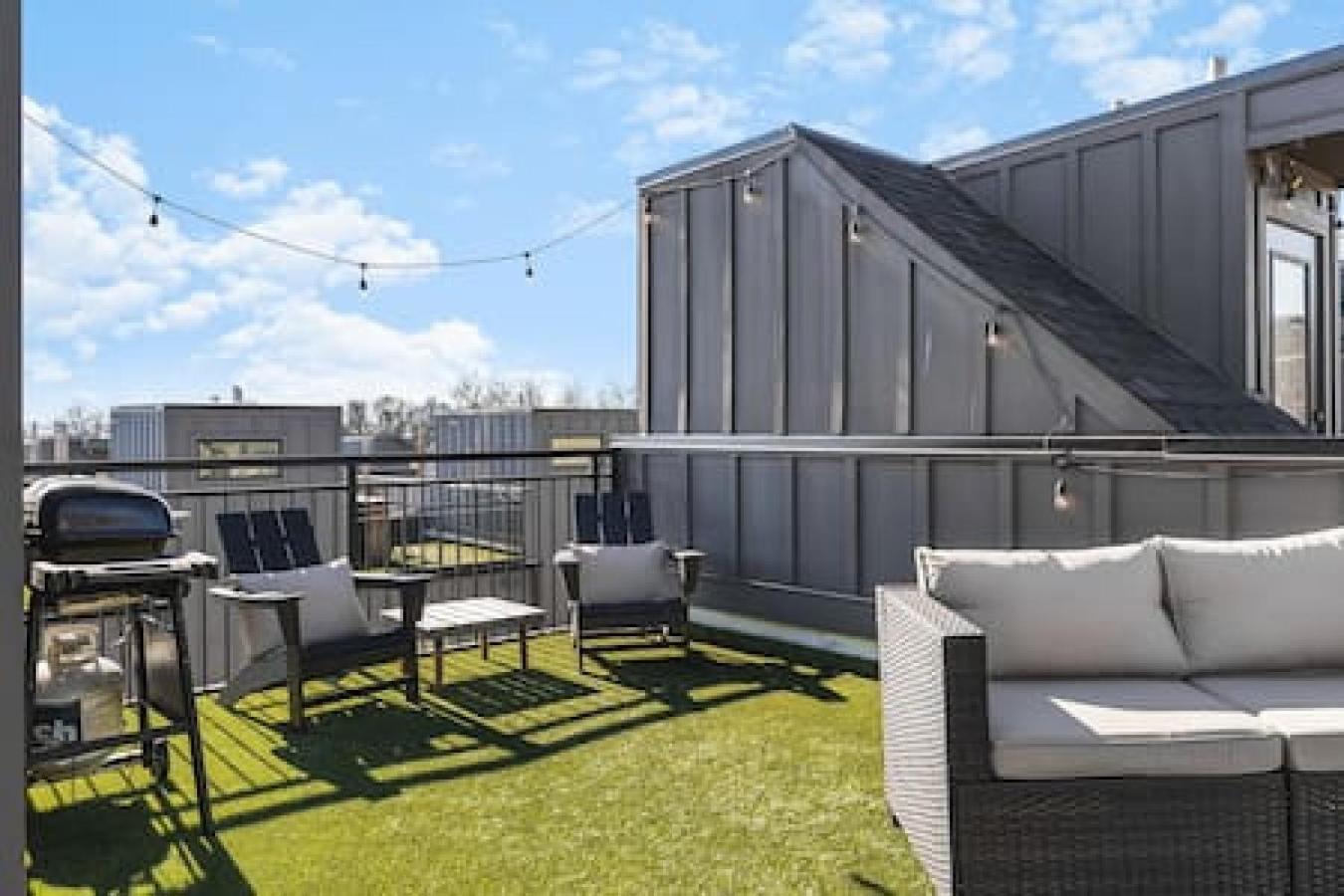 Spacious Home With Large Patio Rooftop Deck And Garage Nashville Eksteriør bilde